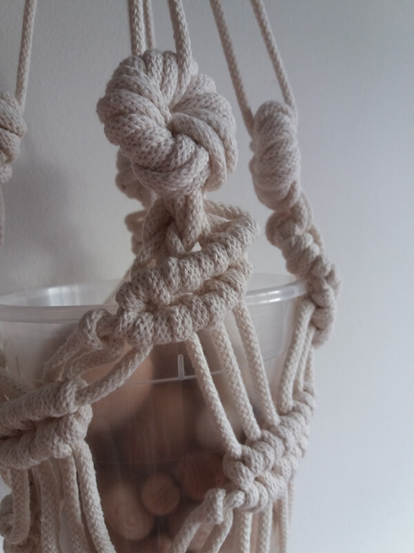 Macramé – závěs (různé druhy) - Obrázek 2