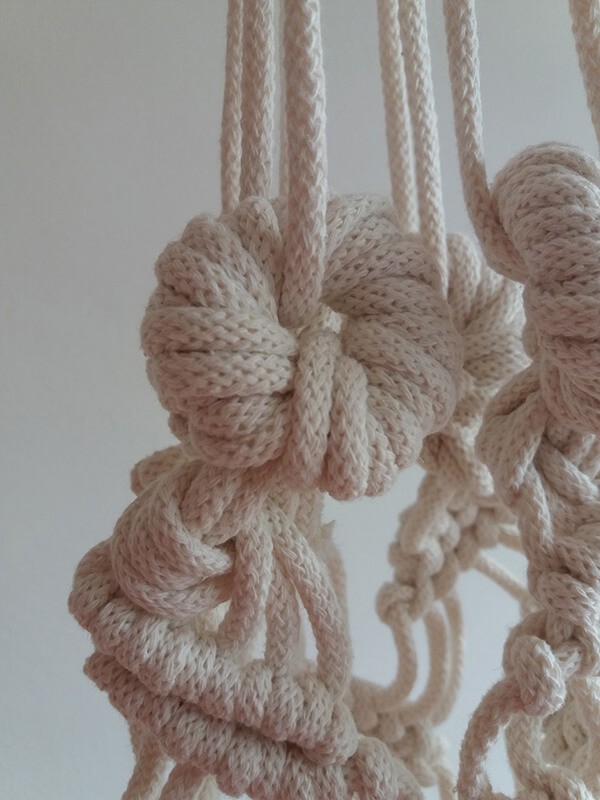Macramé – závěs (různé druhy) - Obrázek 4