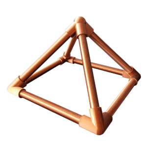 Pyramida k čištění drobných předmětů